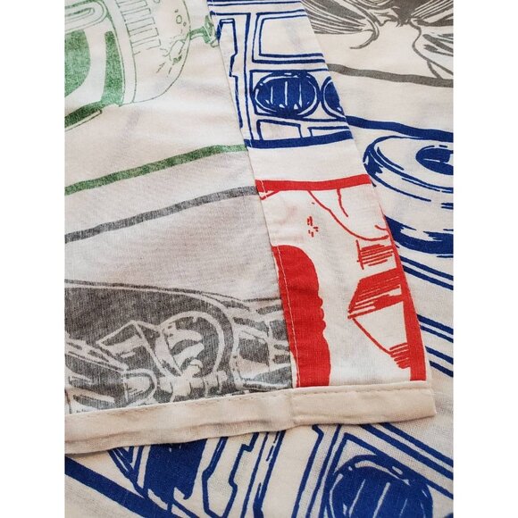 Star Wars Twin Flat Sheet, Jedi R2D2 Yoda, Star Wars Sheet - Picture 6 of 8